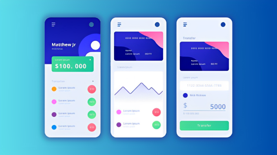 Digital Banking Interface